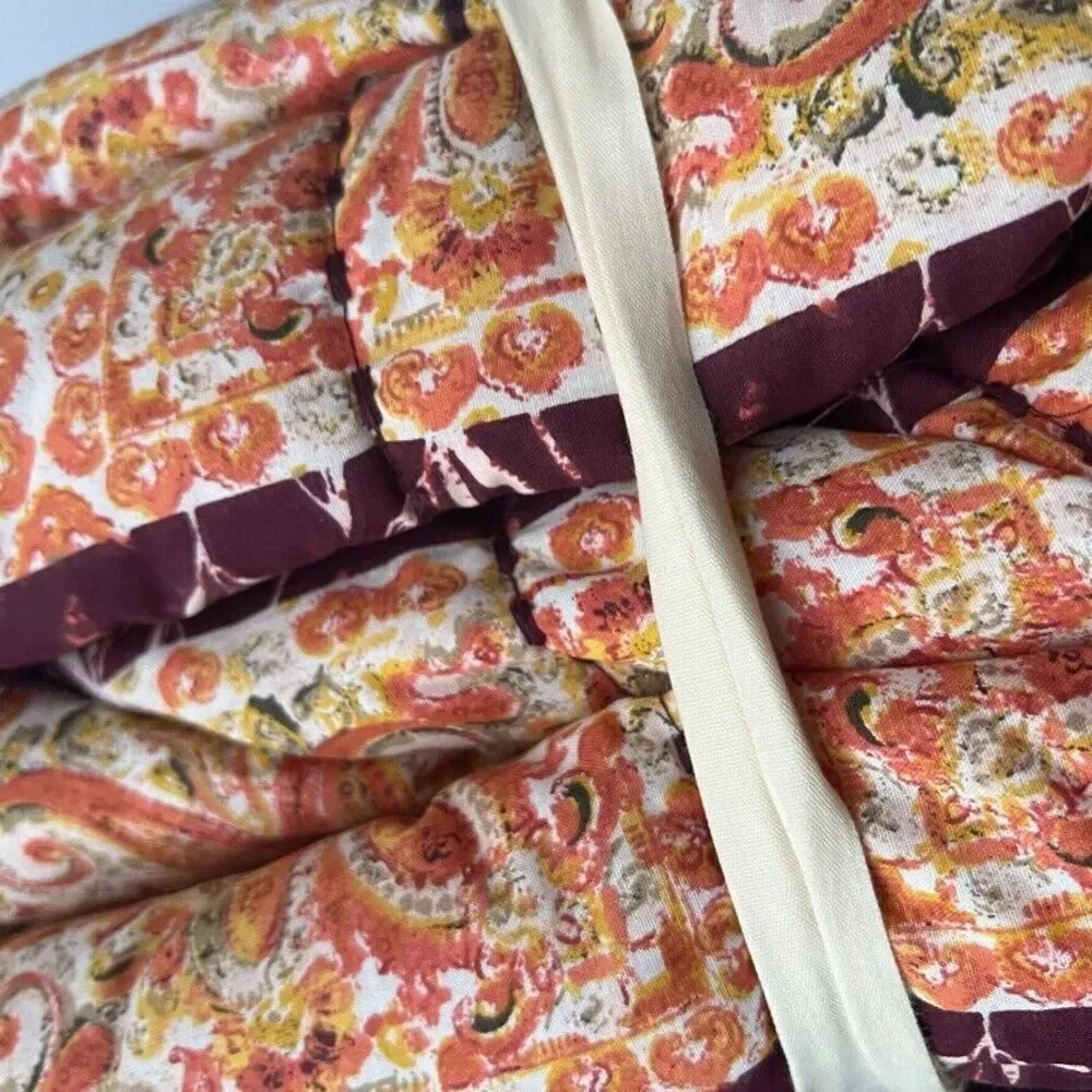 Opalhouse Desert Rose Stripe Quilt Cotton Floral Boho Twin/XL Twin NEW